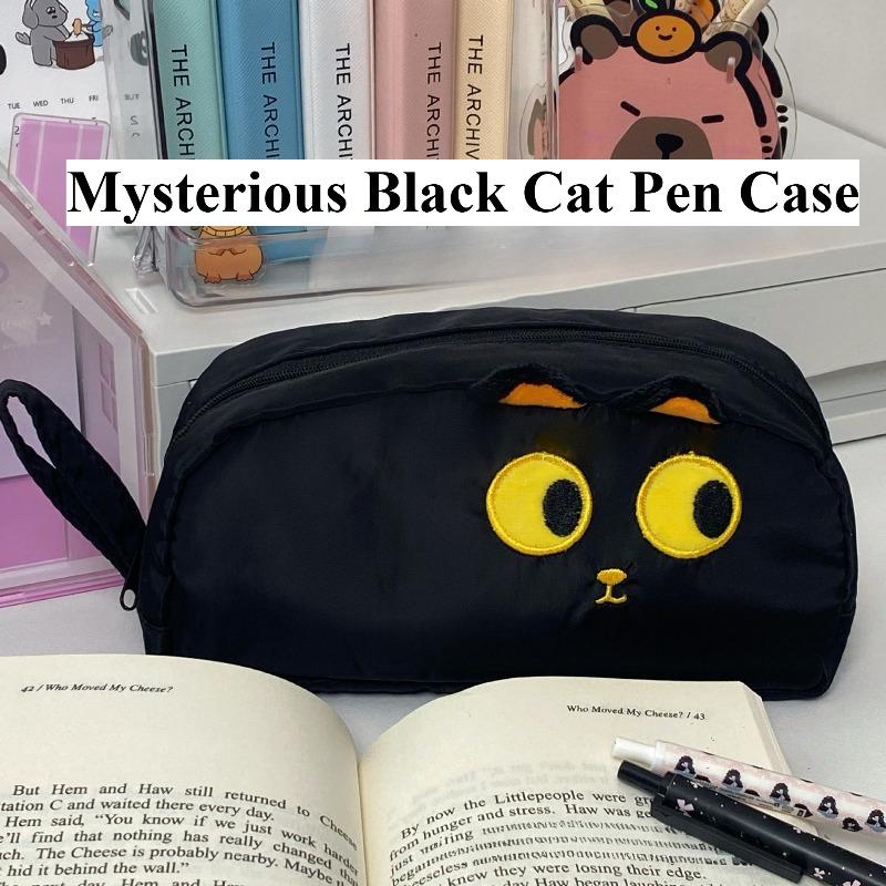 Милый мультяшный пенал - Большая косметичка для школьных канцелярских принадлежностей, Кавайный органайзер для косметики, Подарок для девочек и мальчиков