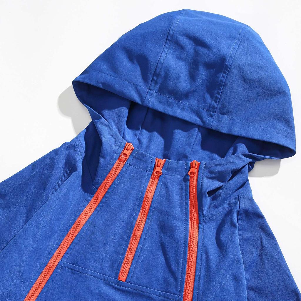 Осенняя новая мужская куртка с капюшоном, пальто, повседневный цветной контрастный топ для мужчин