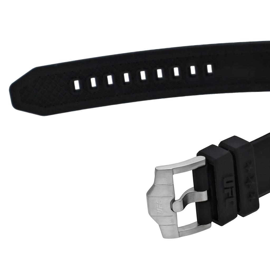 Часы UFC King с черным циферблатом, кварцевые, водонепроницаемые, 10 АТМ, минеральное стекло, 45 мм, TW2V87300, черные [TIMEX] мужские [Товар]