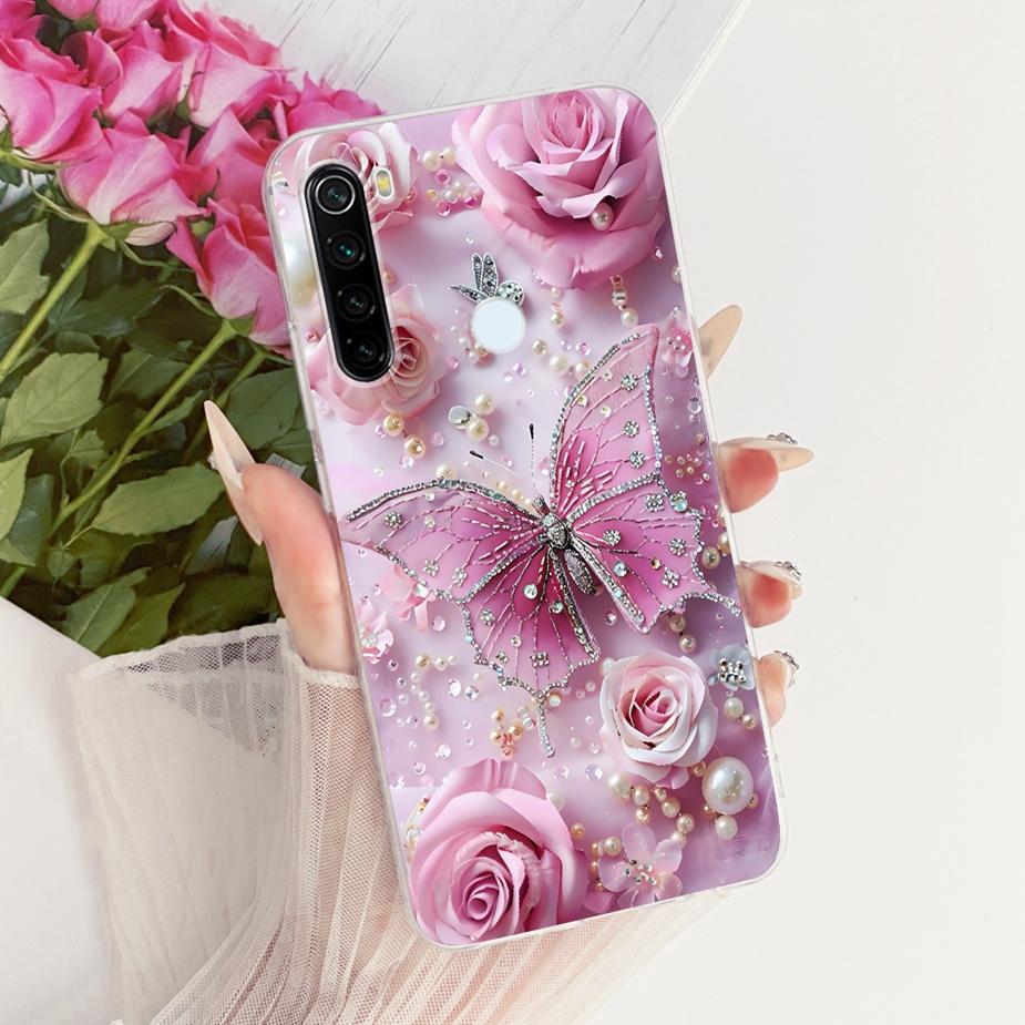 Для Xiaomi Redmi Note 8 Note8 T Чехол Новый Роскошный Расписной Чехол Мягкий Тонкий Чехол для Телефона Для Xiaomi Redmi Note 8 Pro Note8 2021 Fundas