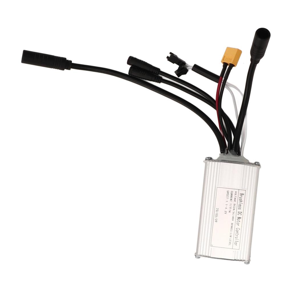 Бесколлекторный контроллер двигателя 24 В 36 В 48 В 17 А Контроллер режима велосипеда Защитный корпус для переоборудования электровелосипеда