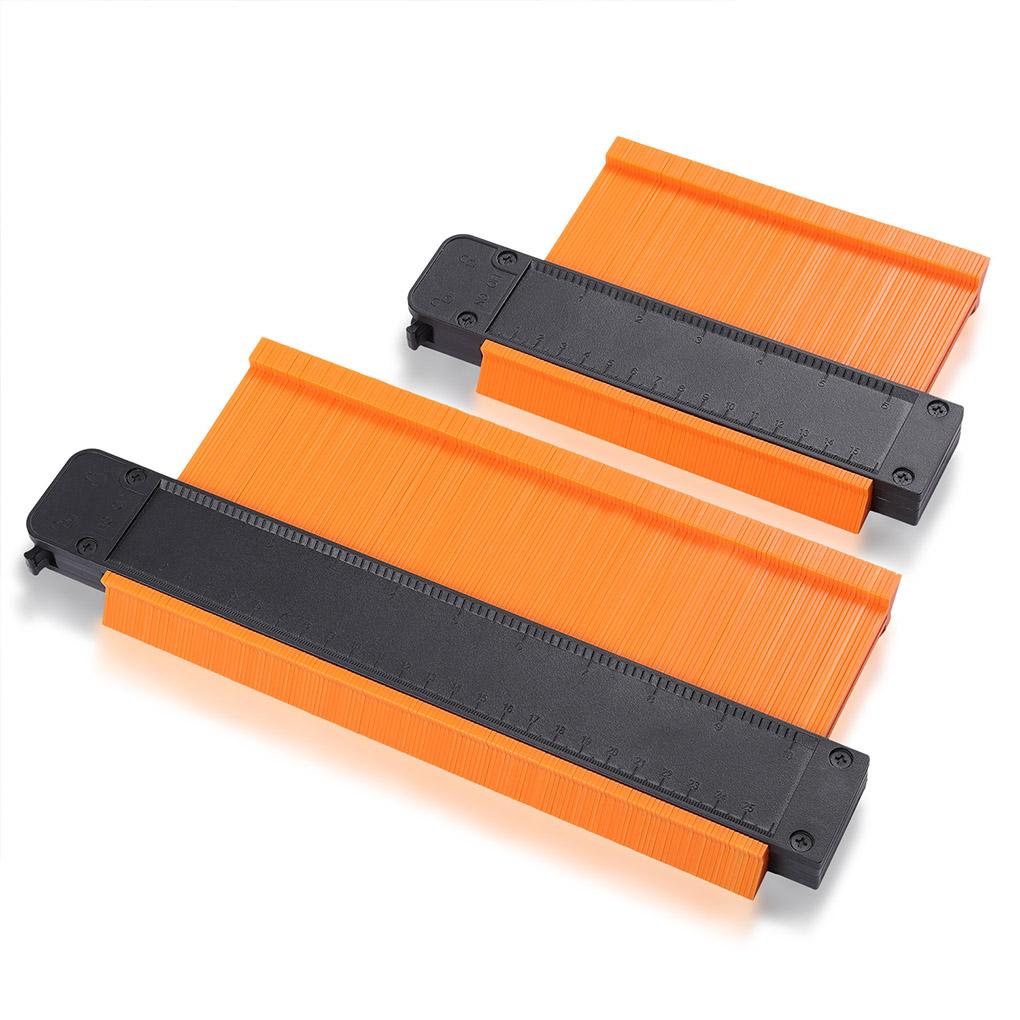 Деревянный профильный шаблон для формирования кромок, плиточный, для измерения дерева, линейка с фиксатором, 10 дюймов