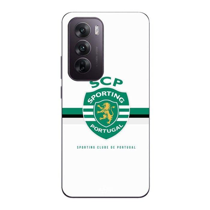 Coque Pour Oppo Reno 12 5g SCP sporting Portugal fond blanc Maniacase