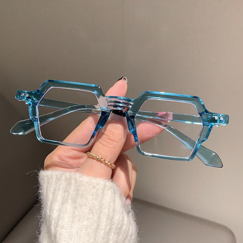 Fashion Vintage Anti Blue Light Optical Glasses Frames Women For Men Luxury Brand Designer Trend Myopia Eyeglasses Frame