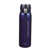 Mug Bottle, Navy Blue, 650ml, Lightweight, One-Touch Mug, Cafe Mug Porter, HB-4762