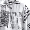 Short Sleeve Men Shirt Turn-down Collar Soft Print Loose Summer Shirt Streerwear