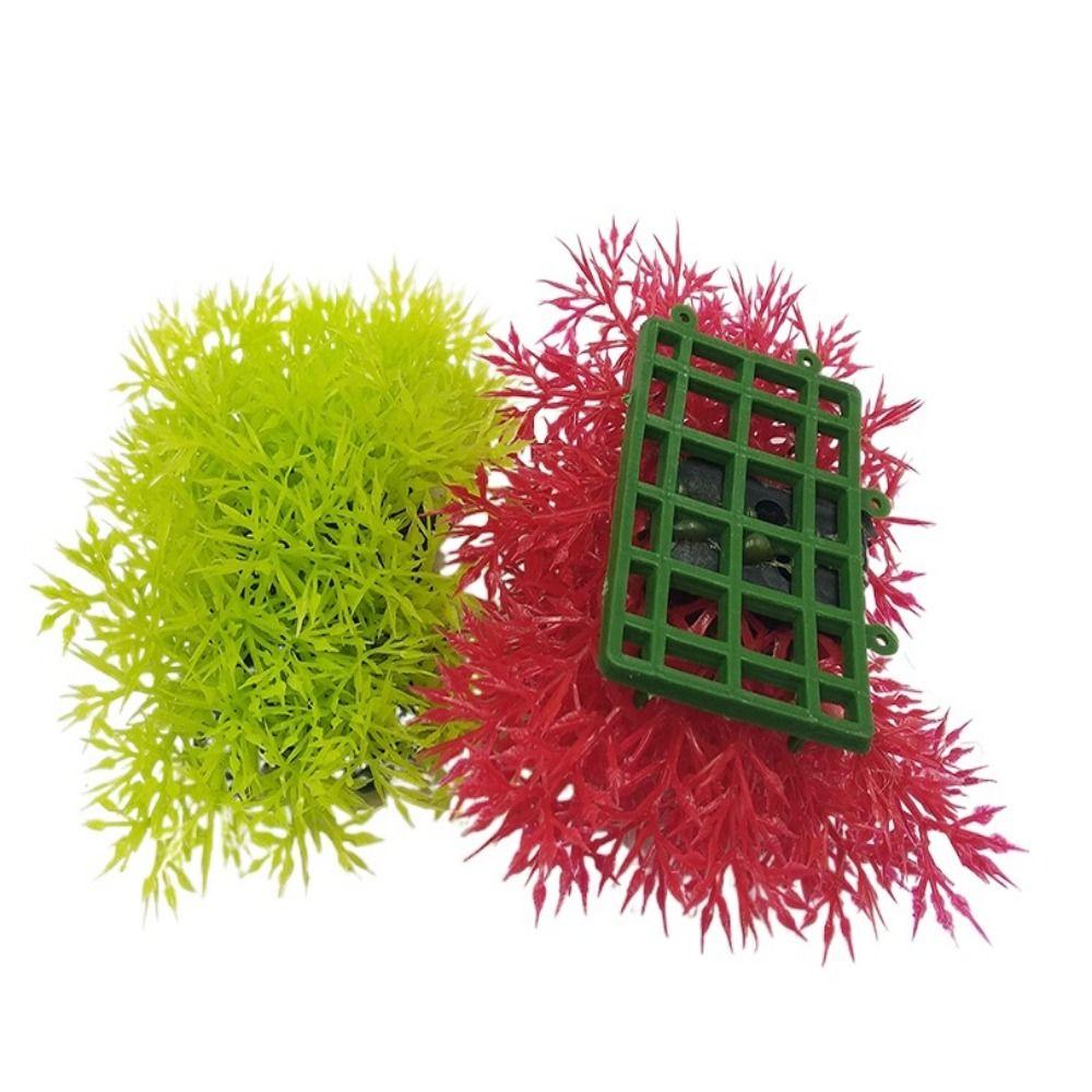 Пластиковые реалистичные искусственные подводные водоросли для декора аквариума, аквариумных растений