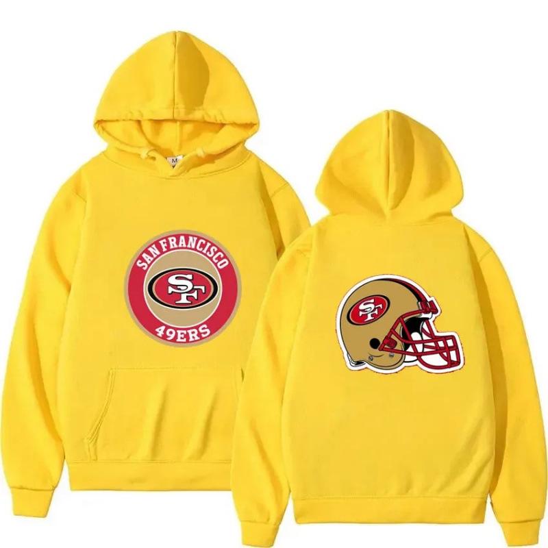 Мужская одежда с логотипом San Francisco 49ers, европейский размер