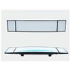 Car Panoramic Rearview Mirror Large 380Mm Curved Mirror 360° Rotation