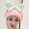 Cute Velvet Hair Drying Towels Super Absorbent Hair Towel Cap Quick Dry Head Wrap Shower Cap for Wet Hair KTY