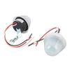 2 Pcs Photocell Light Control Switch 10A Rainproof Sensitive Auto On Off Light Switch for Outdoor Garden AC DC24V