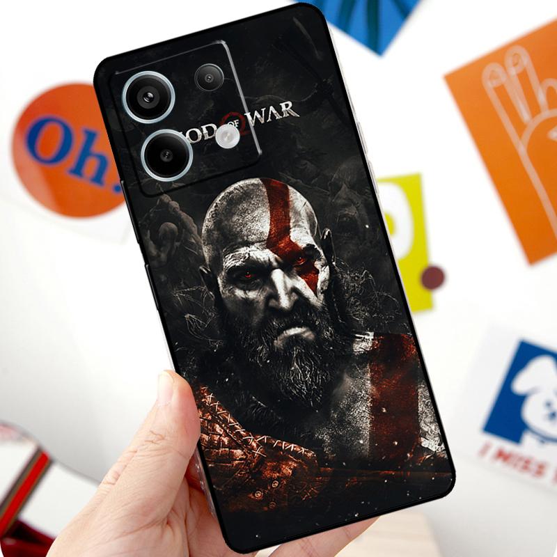 Чехол God of War для Xiaomi Redmi Note 14 Pro 10 11 12 13 Pro 11S 12S Чехол для Redmi 15 14C 12C 10C 13C