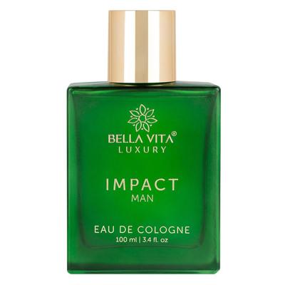 Bella Vita Luxury IMPACT MAN Одеколон Духи | Древесный, цитрусовый стойкий аромат EDC для мужчин, 100 мл
