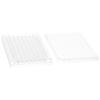 1/5Pcs 96 Well Tissue Culture Plate Flat Bottom Petri Dish Durable Experiment Instrument Tools Lab