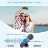 Professional Mini Lapel Mic Noise Reduction Wireless K3 Microphone  Radio Live Recording