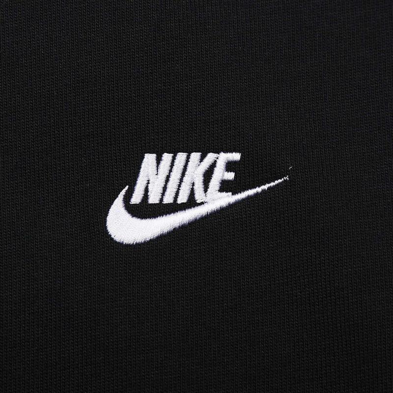 Nike Club Futura Удобная футболка с коротким рукавом и круглым вырезом для мужчин Топы Черный HQ5975010