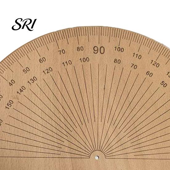 Precision Angle Finder Wooden Tool 0-180 Degrees String Line Carpenter for Welder Carpentry DIY Projects Woodworking Builders Protractor Wwith