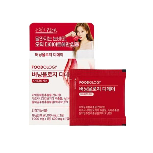 FOODOLOGY Burningology D-DAY: 3,8 г × 5 палочек, ЧАЙ FOODOLOGY Burningology: 7000 мг × 15 палочек (9 вариантов)