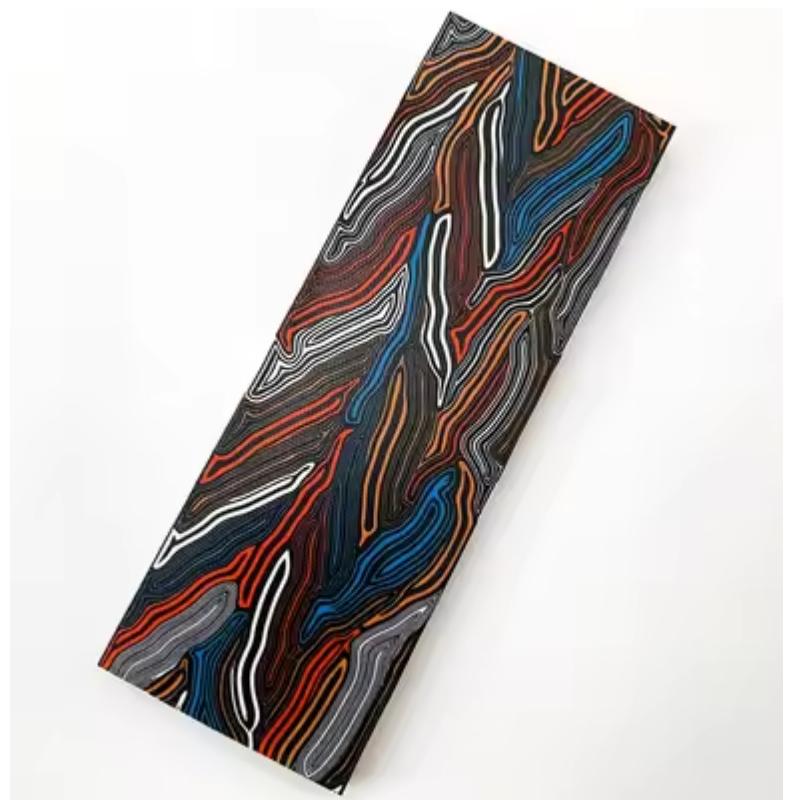 1 шт. G10 Micarta Шаблон Доска Лист Черный/Красный/Оранжевый/Синий Дамасский Холст Материал для DIY Ручка Ножа Товары Для Поделок