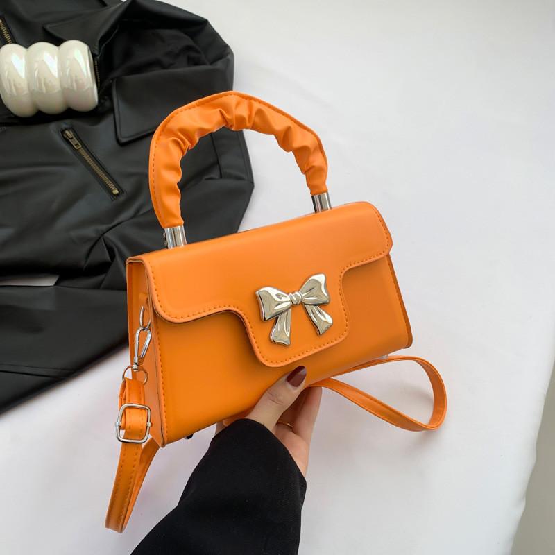 Fashionable Street Style Pu Leather Shoulder Bag 2024 Spring New Crossbody Bag For Women