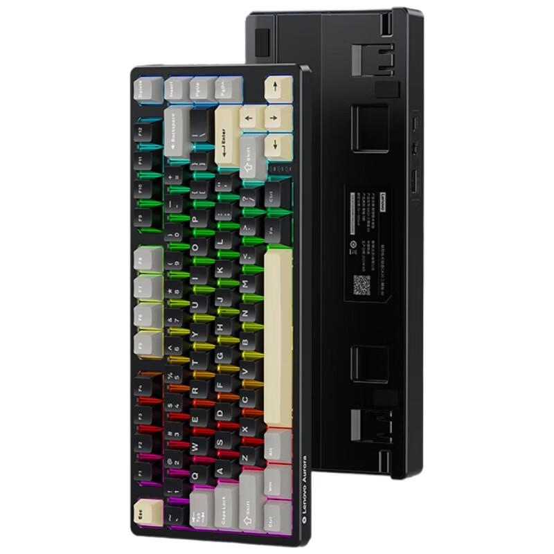 Lenovo GK10 80 Вт Трехрежимная RGB Механическая Клавиатура с Горячей Заменой