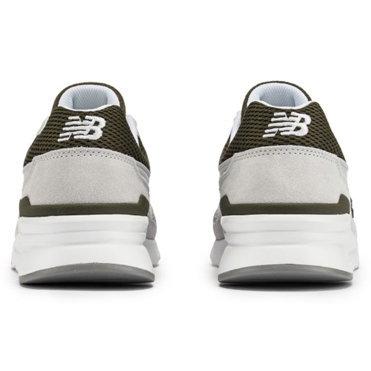 New Balance NB 997H Trendy Comfortable Retro Minimalist Fabric Synthetic Leather Low-Top Casual Running Shoes Unisex Sneaker Gray Green CM997HQL