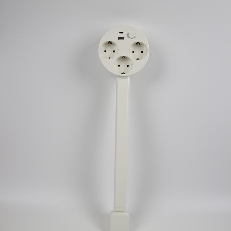 Удлинитель электрической розетки ЕС, вилка-удлинитель для настенной розетки, удлиняемая настенная розетка для мест за диванами, прикроватными тумбочками, письменными столами