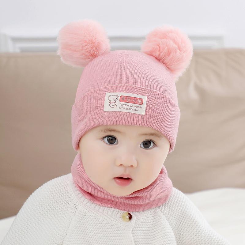 New men's and women's baby hats spring and autumn cute super cute children's baby wool hat pullover hat knitted hat autumn and winter