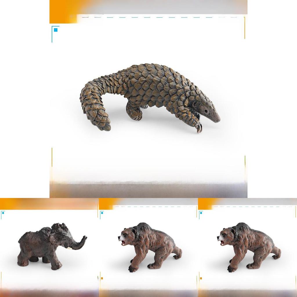 Волки Леопарды ПВХ Модели диких животных со статичными фигурками для образовательной и творческой игры