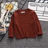 Вязаные свитера для девочек и мальчиков, осенняя детская школьная одежда, весенние повседневные свитера для детей 1–7 лет