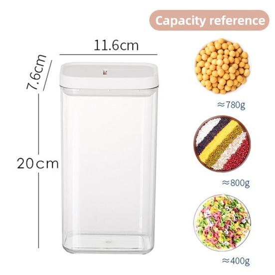 Sealed Tank Food Storage Container with Lid Moisture-Proof Dust-Proof Large