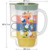 Skater KS32-A Stacking Cups with Case, Set of 4, Miffy 21 Design, Made In Japan