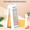 Efficient Double Cutter Grater for Quick and Uniform Food Processing with Stable Construction and User Friendly Handle