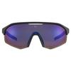 Bolle LIGHTSHIFTER XL Cycling Black BS014002 Sunglasses, Brown-Blue Lenses, 15% Transmittance, Matte,