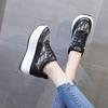Осенняя женская обувь новая обувь на платформе, увеличивающая рост, повседневная спортивная белая обувь, женские туфли