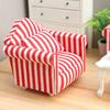 1/12 Dollhouse Simulation Sofa Model Doll Home Miniature Single/Double Sofa Living Room Furniture Decor Micro Scene Props