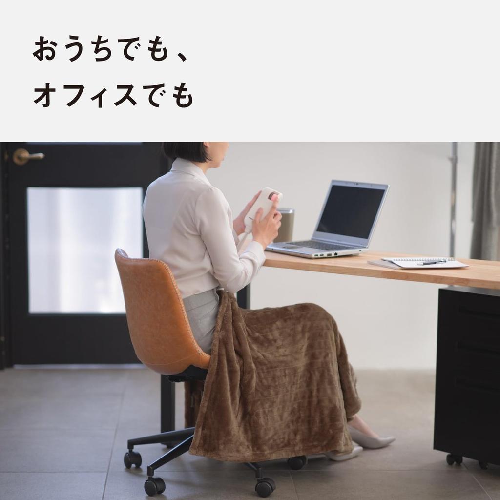 Электрическое теплое одеяло Panasonic Kuruket для ног, моющееся, мягкое, из микрофибры, плед DC-H6-T