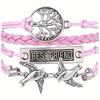 6/24/48pcs Alloy Gold Silver Life Tree DIY Accessories Life Tree Pendant Retro Alloy Necklace Bracelet Pendant