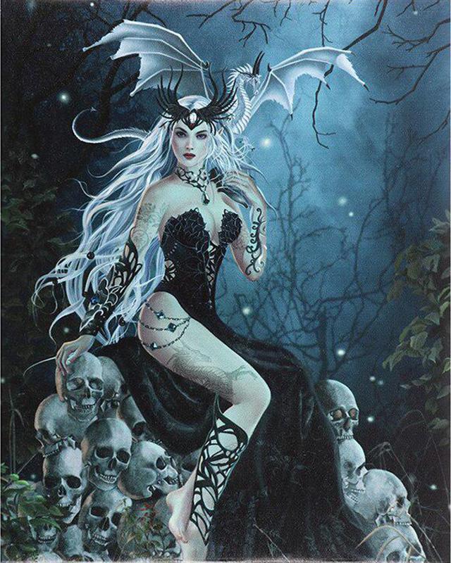 5D DIY Алмазная картина «Эльфы и ангелы», Новое поступление, Алмазная вышивка, цветок, вышивка крестиком, Алмазная мозаика, украшение для дома