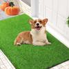 Reusable Dog Grass Mat Washable Artificial Turf Training Pad Odor Control Pee Mat with Non Slip Backing for Indoor Outdoor Use