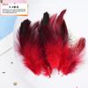 20Pcs57 Big Red Feather Diy Jewelry Accessories Clothing Handicrafts Decorative Materials