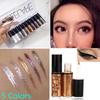 Silver Rose Gold Color Liquid Glitter Eyeliner Shiny Eye Liners Glitter Liquid Eyeshadow