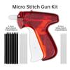 Набор пистолетов для бирок, мини-инструмент для вышивания, пистолет для микровышивки одежды, пистолет для вышивки стежков с 1640 шт., микрозастежки