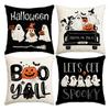Halloween Throw Pillow Cover 18x18IN Indoor Outdoor Decoration Winter Cushion Cover Party Supplies