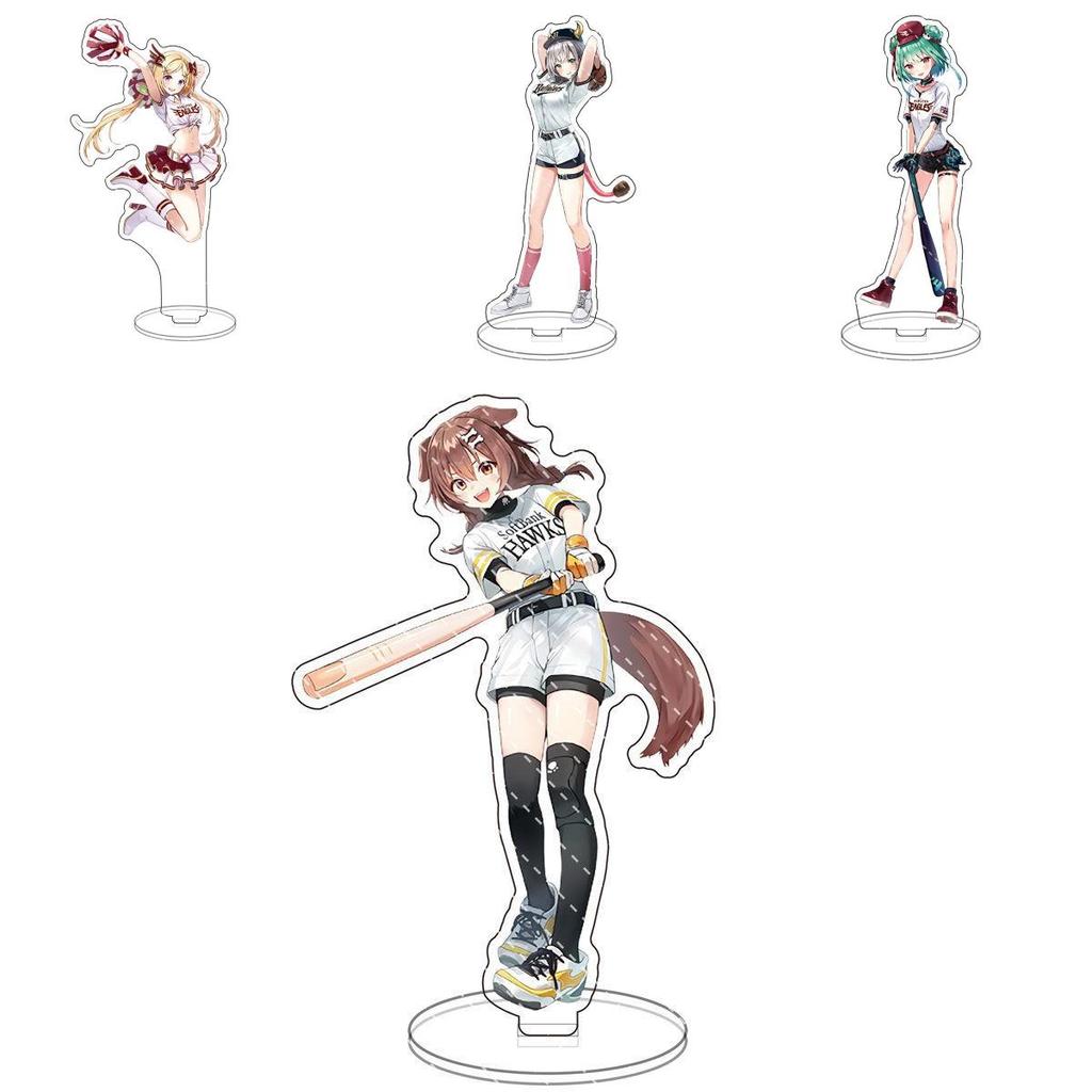 Потрясающая акриловая фигурка-подставка в стиле аниме Hololive с Аква Акай Сираками Пекора Нацуиро Инугами Сакура