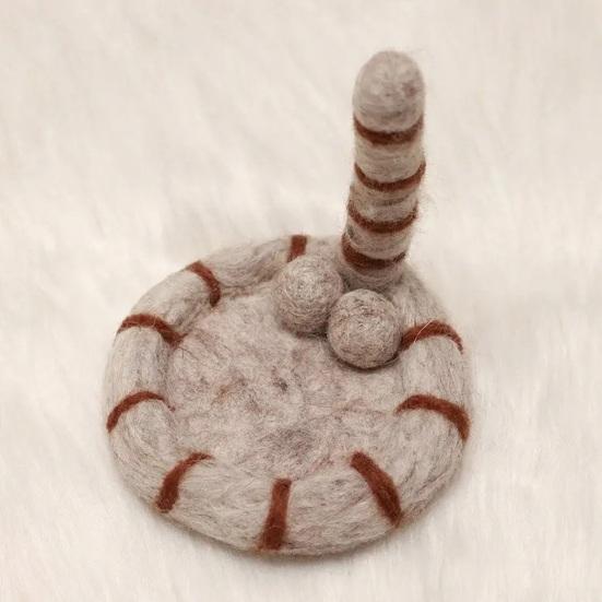 Фетровая подставка под кружку в виде кошачьей попы Смешные подставки под кофе Мягкие впитывающие коврики для стола Элегантный декор для дома Подарок для любителей кошек