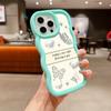 Мягкий чехол для телефона Macaron из ТПУ для Xiaomi Poco X3 X5 X6 M6 Redmi 13C Redmi Note 11 12 13 Pro 11s 12s, чехол Ae67 с бабочкой и цветком, милый мультяшный арт-дизайн