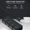 Концентратор USB 2.0. Мультиразветвитель USB. Расширитель на 4 порта. Несколько концентраторов USB 2.0. Используйте адаптер питания. Концентратор USB 2.0.