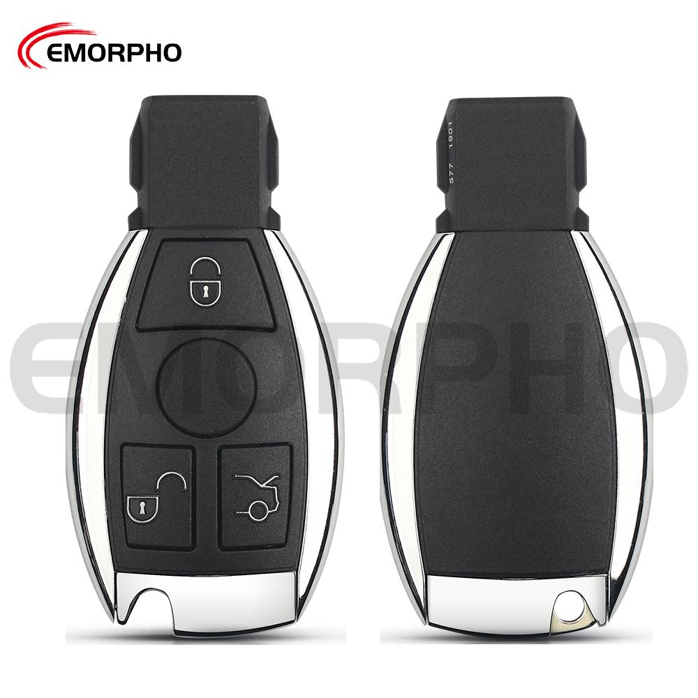 EMORPHO Умный ключ от машины с 3 кнопками 315 433 МГц Fsk Для 2000 - 2010 2000+ Mercedes Benz A C E S Class Sprinter Viano Vito BGA Чип