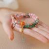 Natural Stone Bracelets Sweet Dopamine Pearl Baroque Bracelets Simple Collarbone Chain Fashionable Temperament Accessory